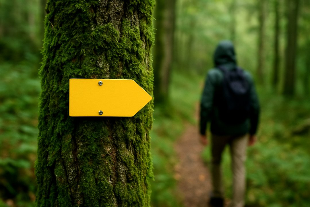 Personas disfrutando de un momento de conexión en la naturaleza durante una excursión