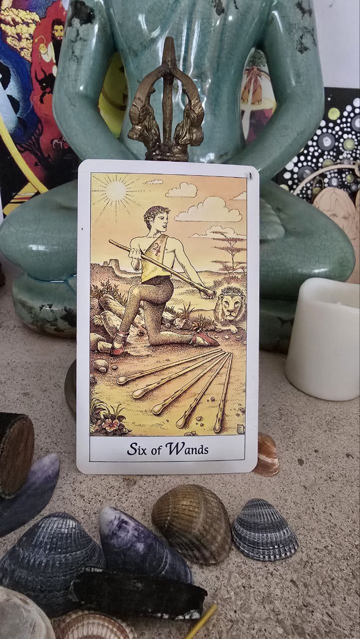 Tarot Card of the Week: 6 of Wands