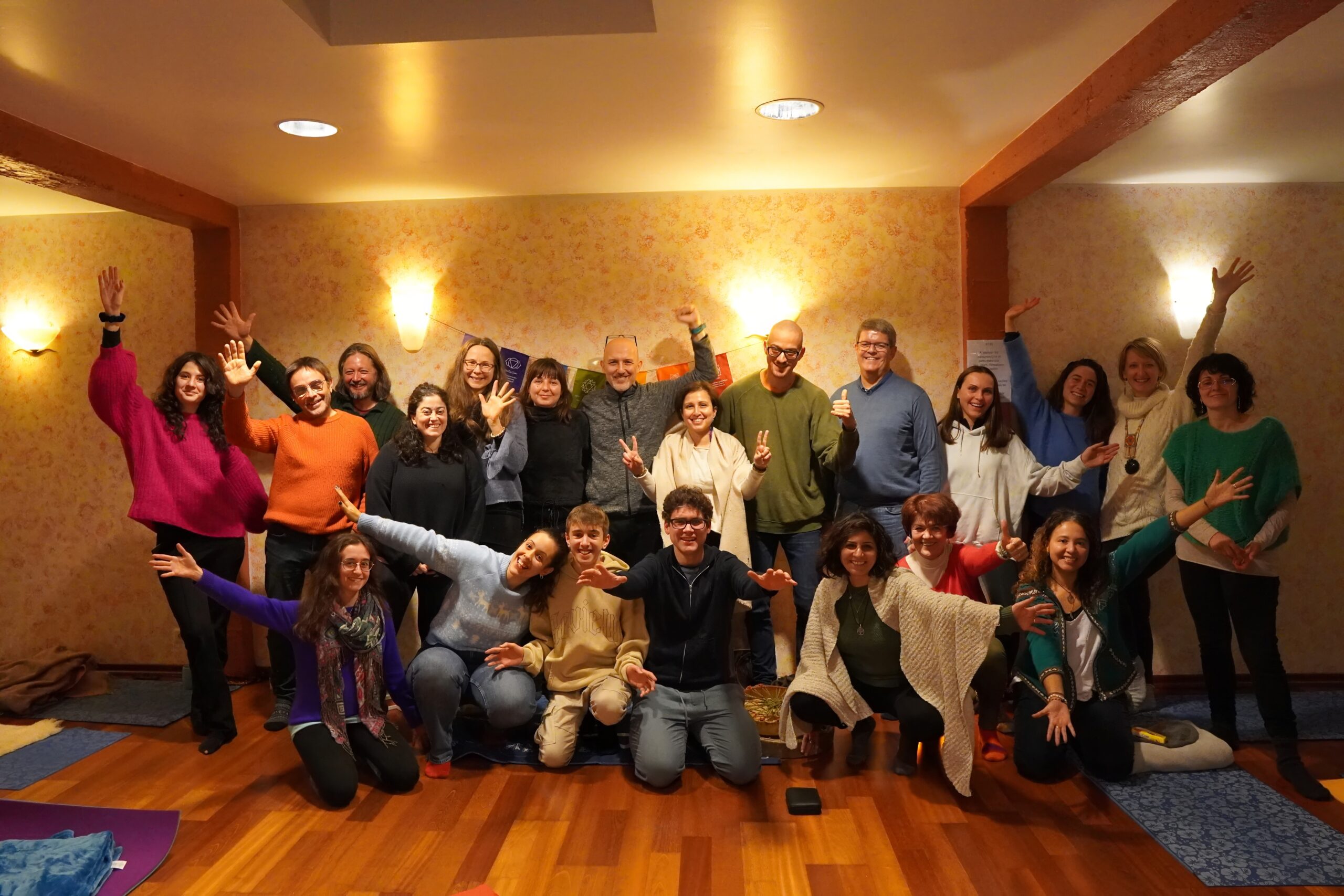 Community gathering for the New Year Ritual