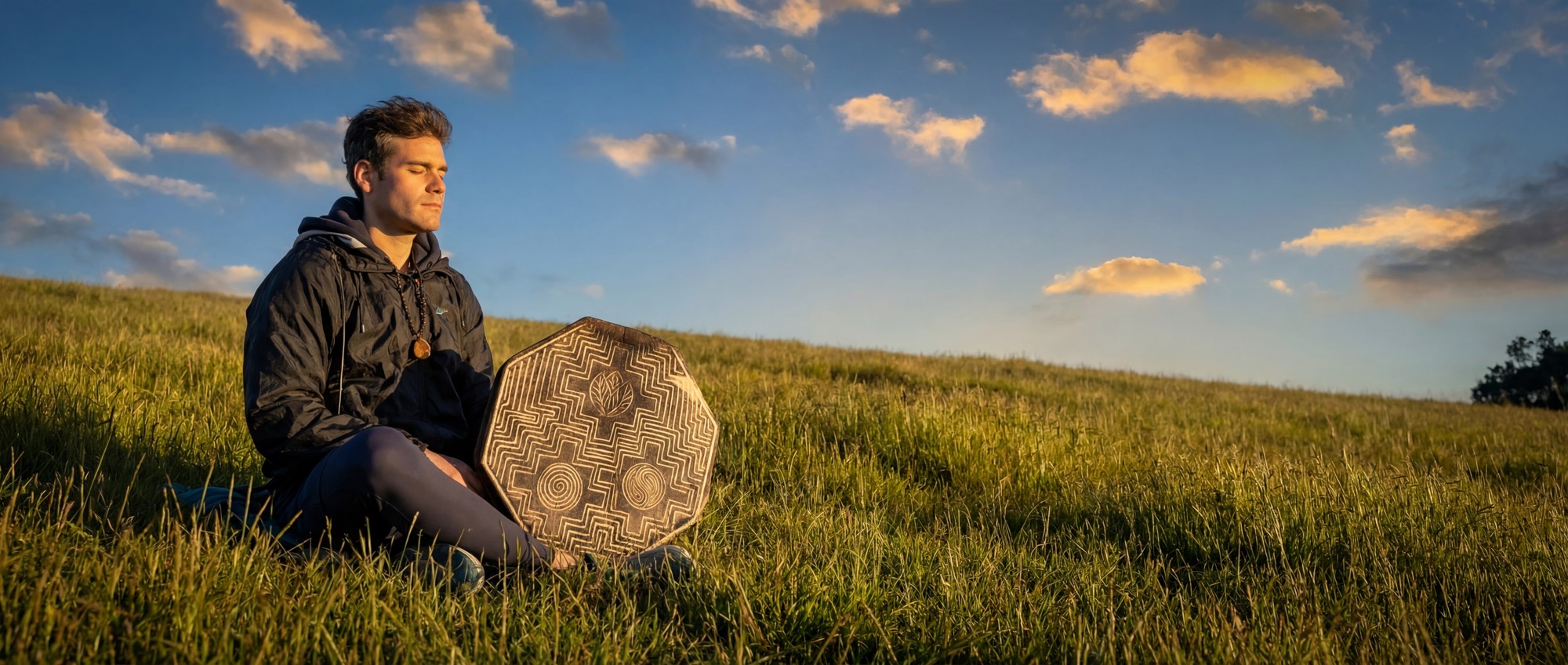 Drum Meditation Background