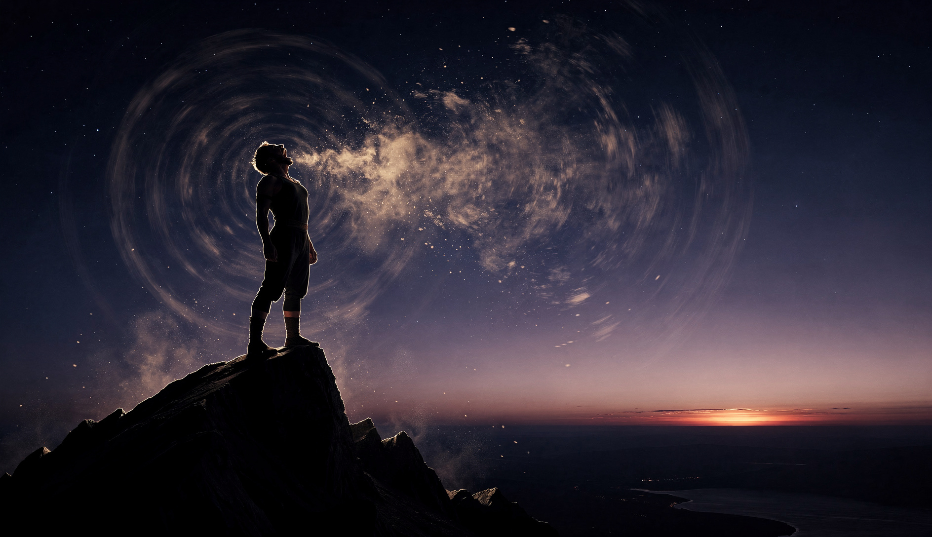 Person releasing emotions and connecting with vitality