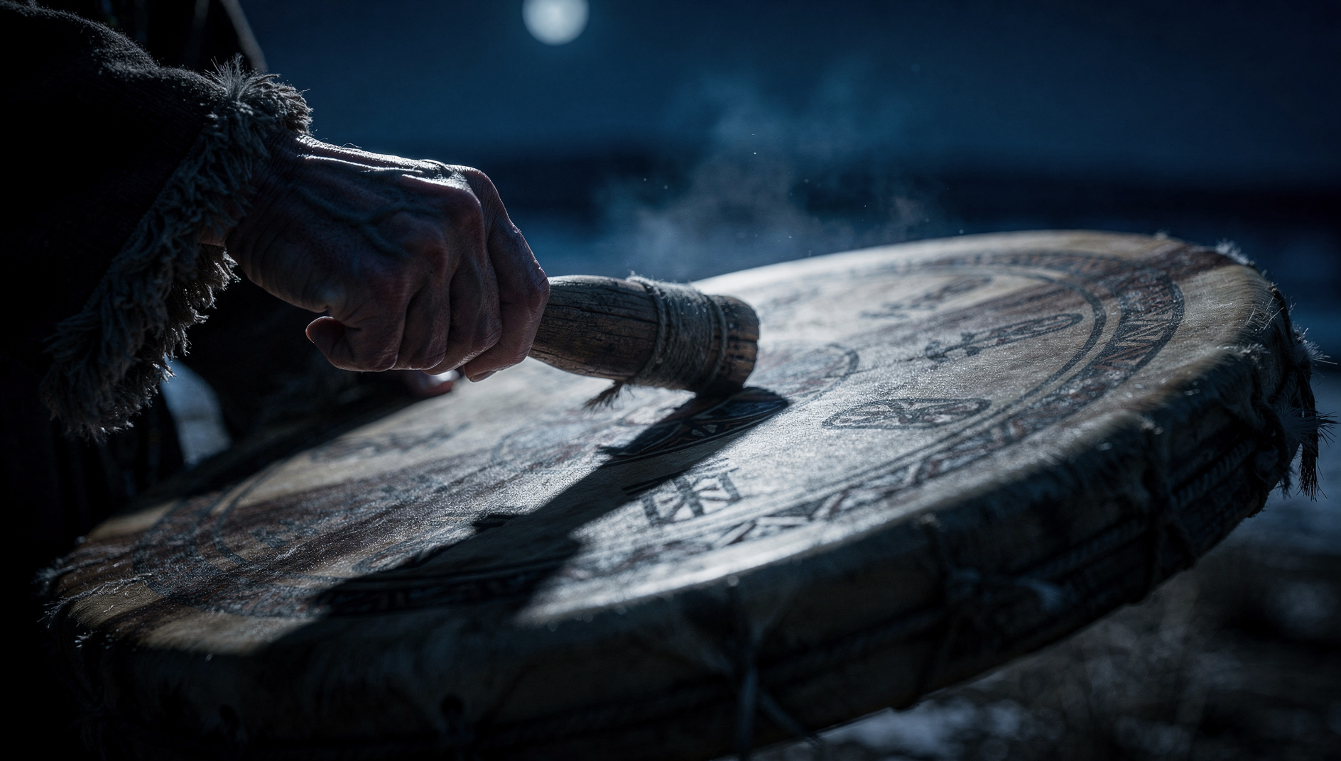 Shamanic Drum Detail