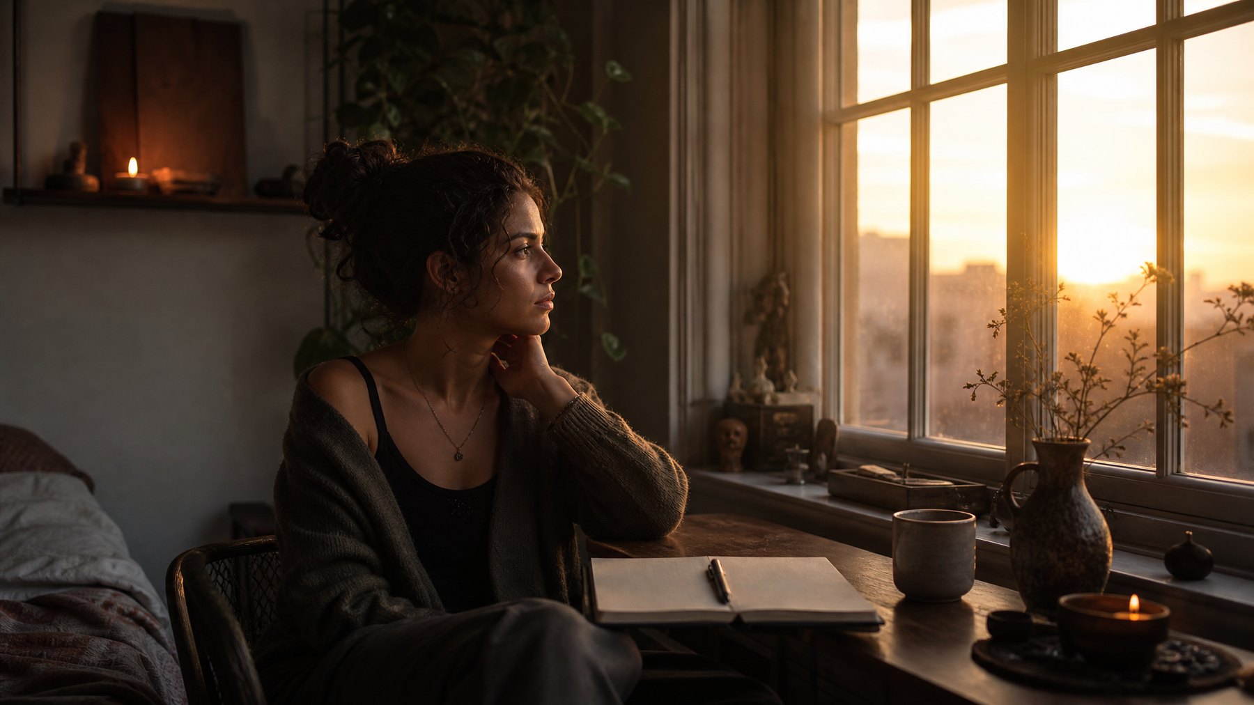 A quiet moment before clarity