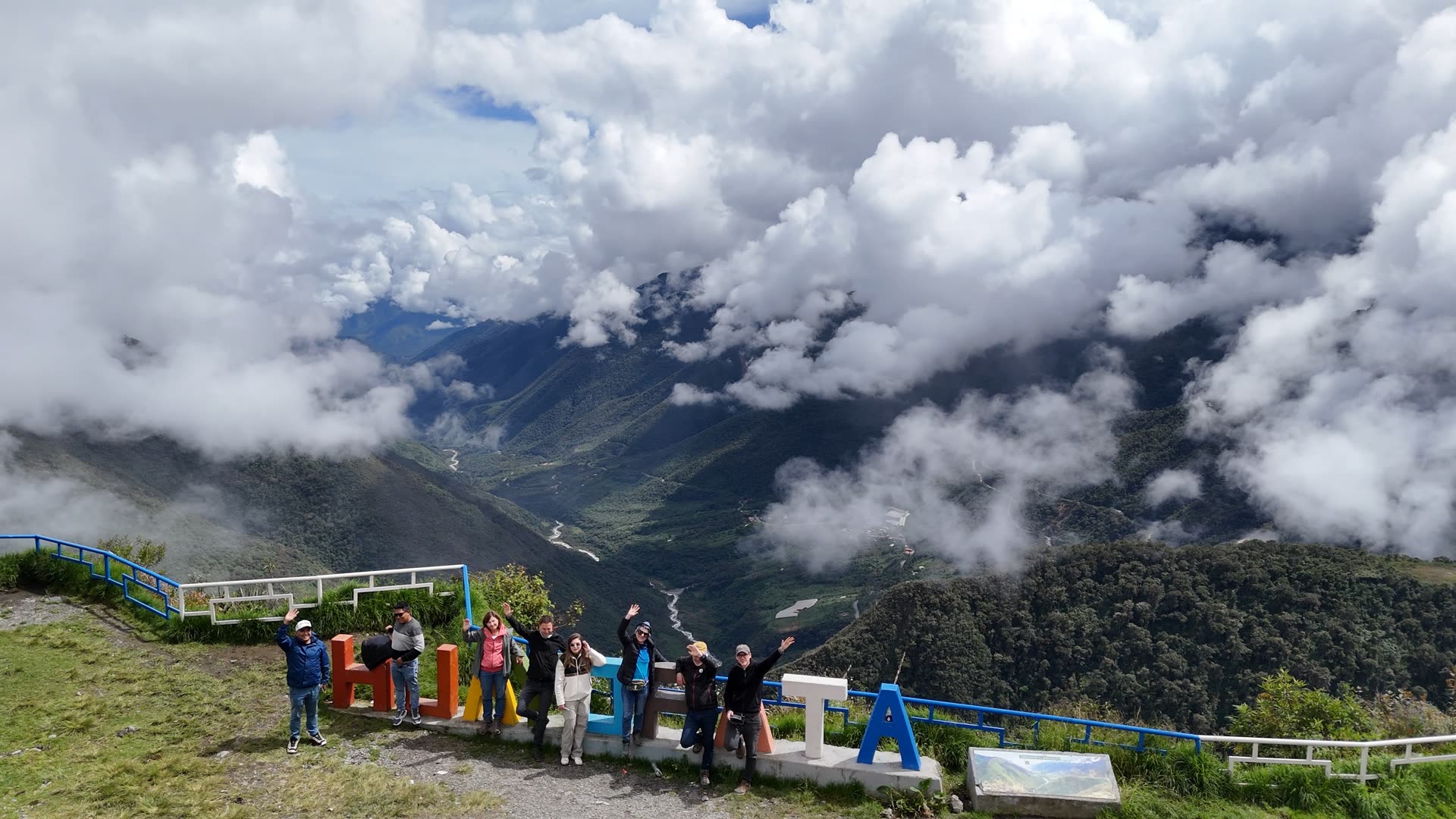 A wide mountain landscape from an Inner Spark journey