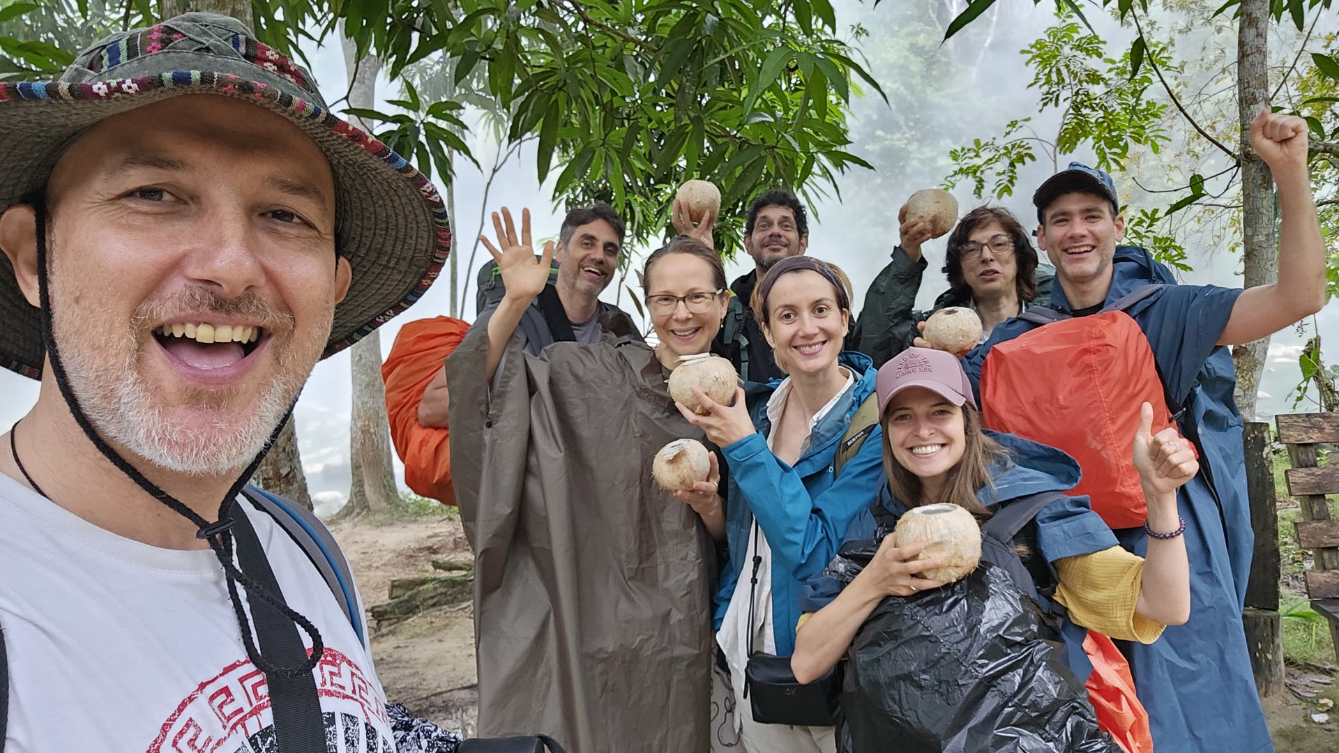 Inner Spark Peru group smiling together