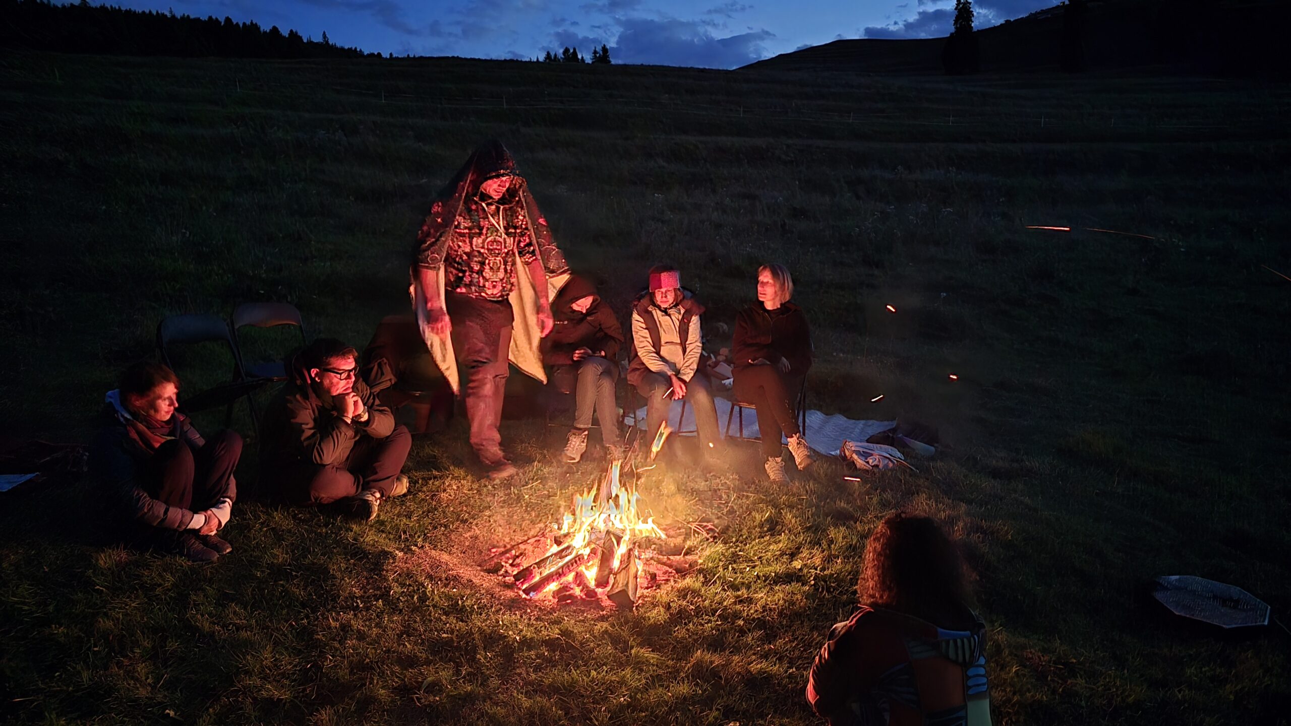 An Inner Spark retreat moment of connection and discovery