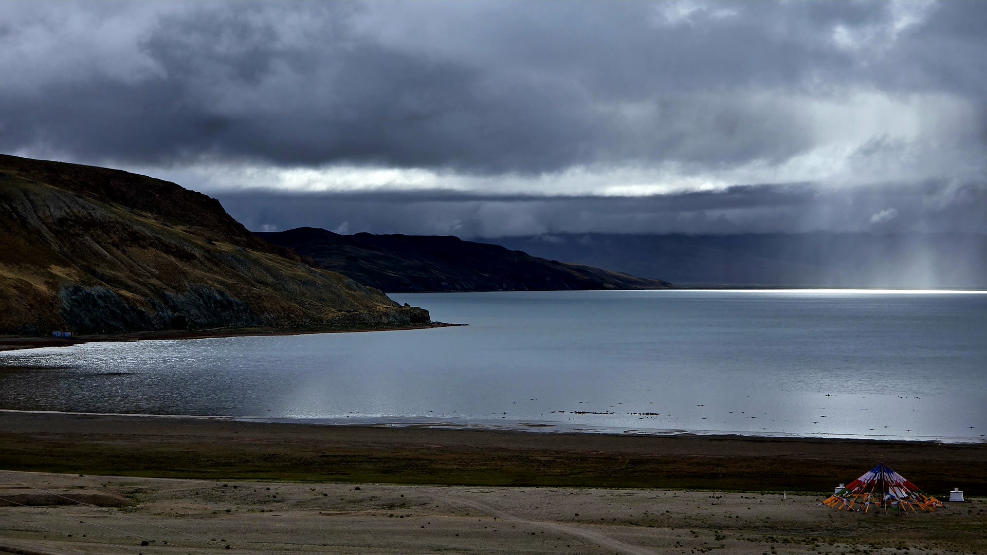 The Poison Lake and the Gateway to Mount Kailash